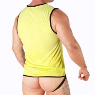 Macho Yellow Sporty T-Shirt for Men