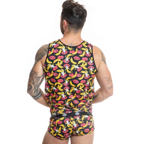 Anais Men Banana Top L for Casual Wear