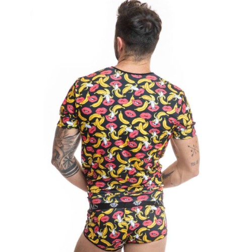 Anais Men Banana T-Shirt for Playful Style