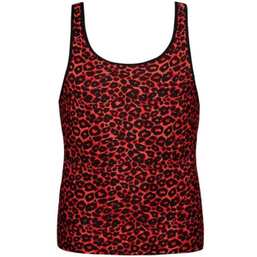 Anais Men Tribal Top XL - Bold Red Lingerie