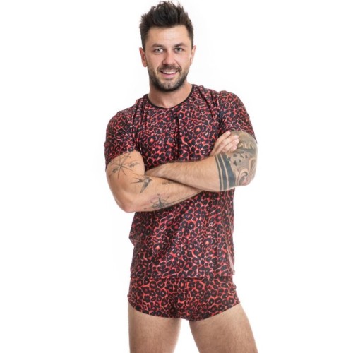 Anais Men Tribal Shirt - Sexy Microfiber Apparel
