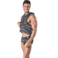 Anais Men Aegis Hooded Tank L
