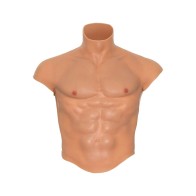 Alter Ego Male Torso Shirt with Realistic Abs