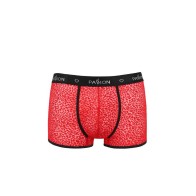 Red Short Parker for Style & Comfort