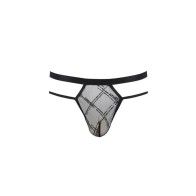 Passion 029 Black Tanga L/XL - Stylish Adult Lingerie