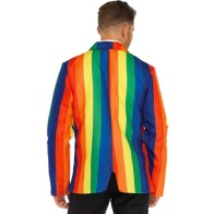 Leg Avenue Rainbow Blazer Suit with Tie