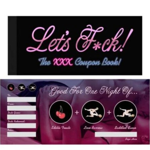 Creative Let's F*ck Coupons for Him