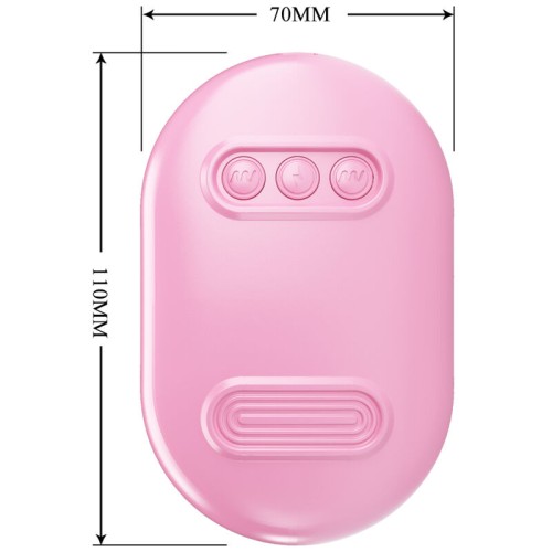 Pinzas Electro Estimulacion Rosa de Pretty Love para un Placer Intenso