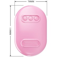 Pinzas Electro Estimulacion Rosa de Pretty Love para un Placer Intenso