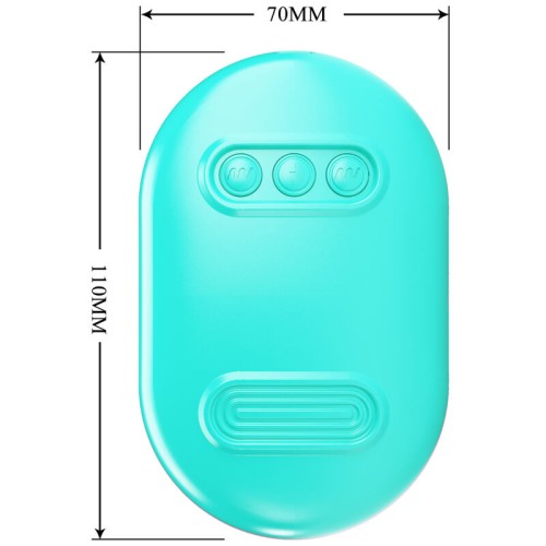 Pretty Love Nipple Electro Stimulation Clamps Blue