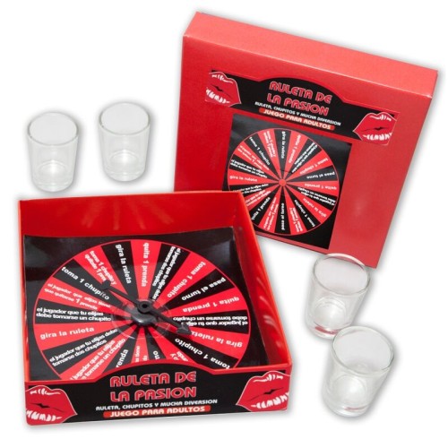 Passion Roulette Shot Game - Fun Party Activity
