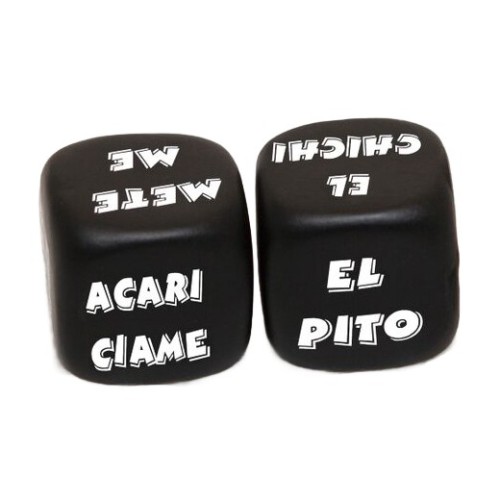 Juego De 2 Dados Acción Y Parte Del Cuerpo