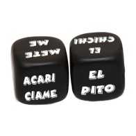 Juego De 2 Dados Acción Y Parte Del Cuerpo