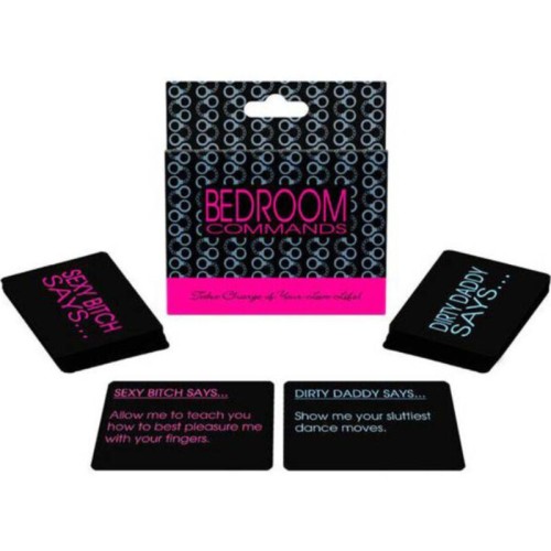 Bedroom Commands Card Game for Couples Fun