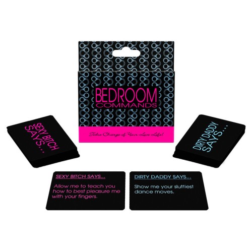 Bedroom Commands Card Game for Couples Fun