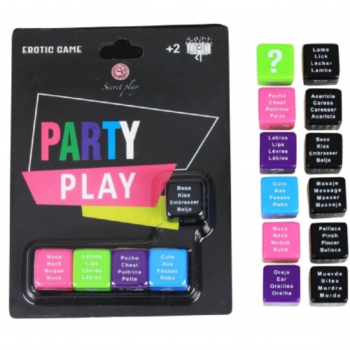 Secretplay Party Play Game with 5 Dice