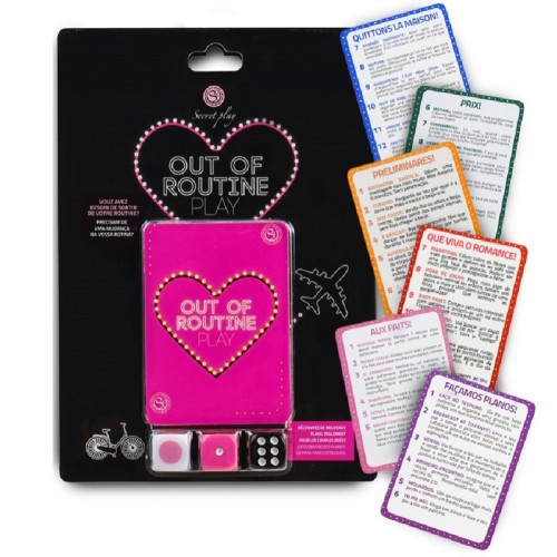 Secretplay Out Of Routine Play Game - Exciting Couples Fun