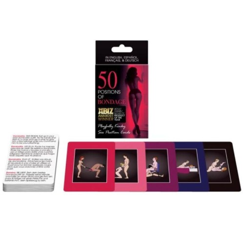 50 Bondage Positions Creative Cards
