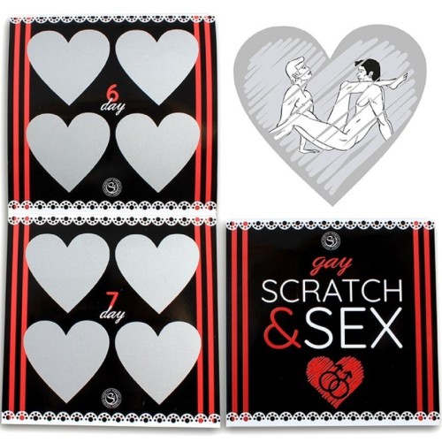 Secretplay Scratch & Sex Game for Gay Couples