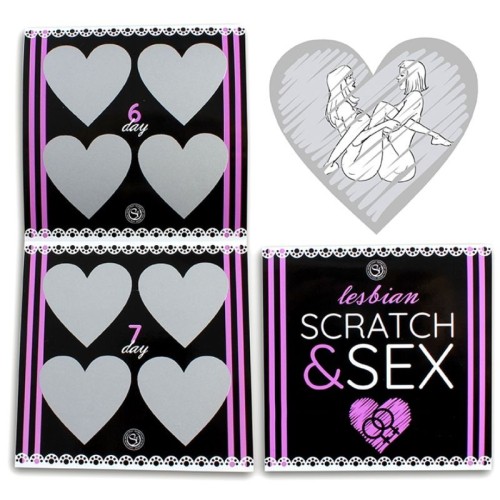 Secretplay Scratch & Sex Lesbian Couples Game