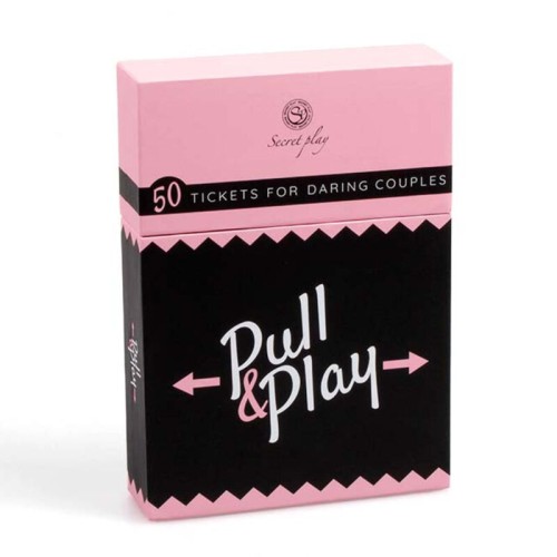 Secretplay Pull & Play Card Game Fun for Couples