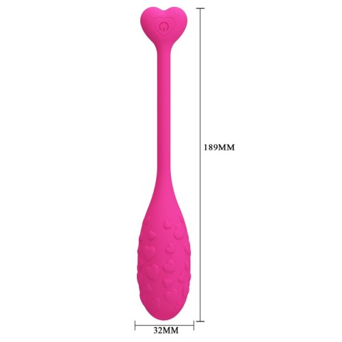 Pretty Love Huevo Vibrador Controlado Por App Rosa