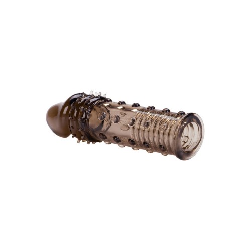 Black Silicone Penis Extension - Ultimate Pleasure
