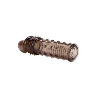 Funda de Silicona Negra para el Pene - Placer Supremo