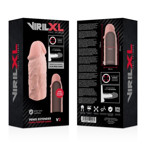 Liquid Silicone Penile Extension V3 Natural