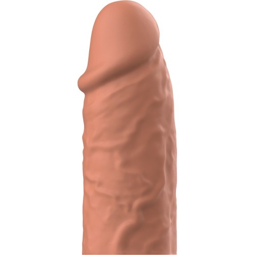 Extensión De Pene De Silicona Líquida V3 Marrón Para Placer Definitivo