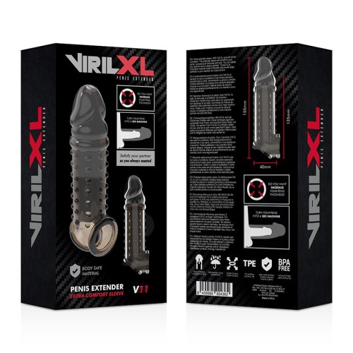 VirilXL Extensión Funda Para Pene Para Placer Mejorado