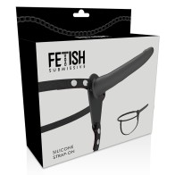 Black Silicone 15 cm Harness for Ultimate Control