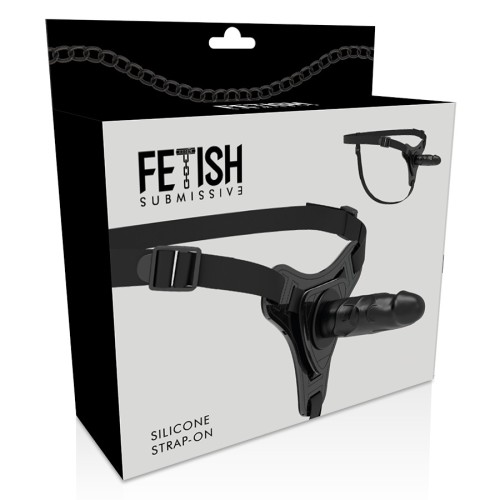 Realistic Black Silicone 15 cm