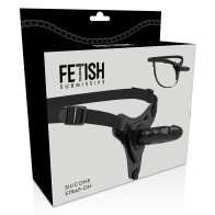 Realistic Black Silicone 15 cm