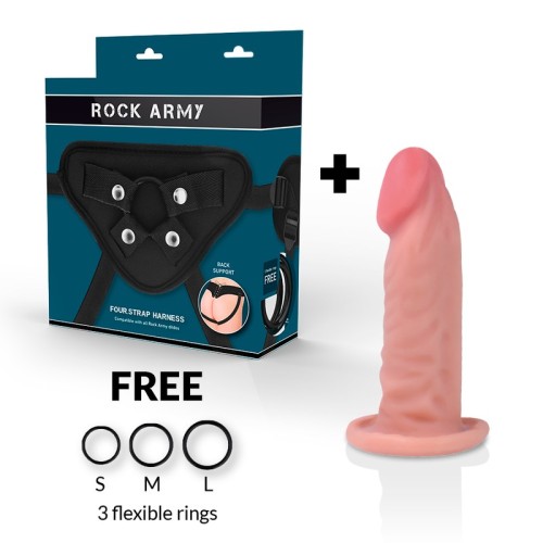 Rockarmy Dual Density Tiger Dildo for Realistic Pleasure