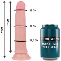 Rockarmy Harness + Liquid Silicone Dildo Premium - Realistic Pleasure