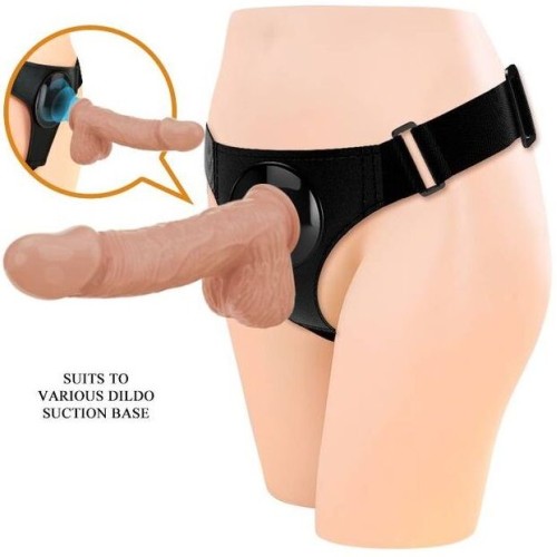 Universal Harness Briefs with Jerry Dildo - Intimate Fun