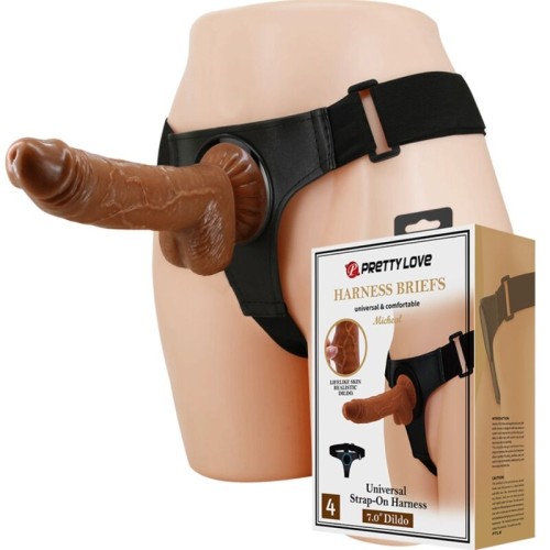 Micheal Dildo Harness Briefs - Unleash Your Desires