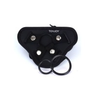 Get Real Black Strap-on Harness