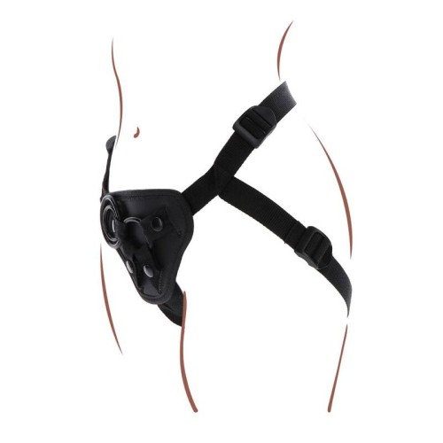 Get Real Black Strap-on Harness