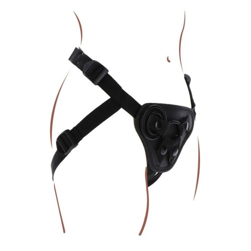 Get Real Black Strap-on Harness