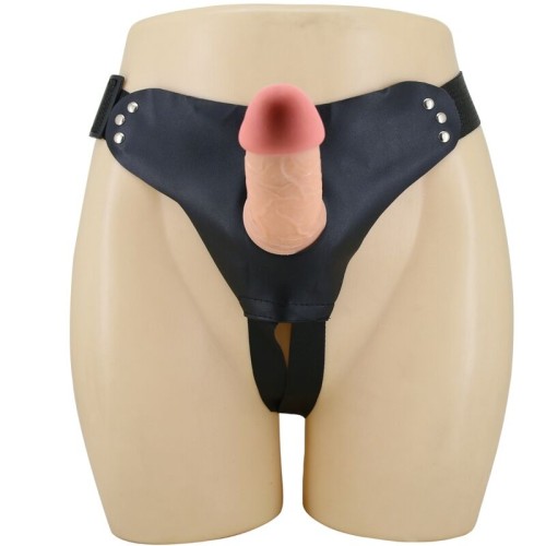 Mavis Universal Harness Briefs with 19 cm Natural Dildo