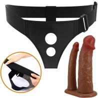 Keaven Harness Briefs Universal & Comfortable Doble Dildo