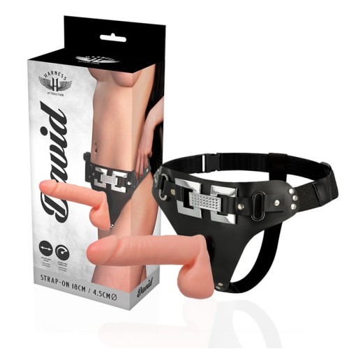 Deluxe Realistic Vibrating Harness for Fantasy Exploration