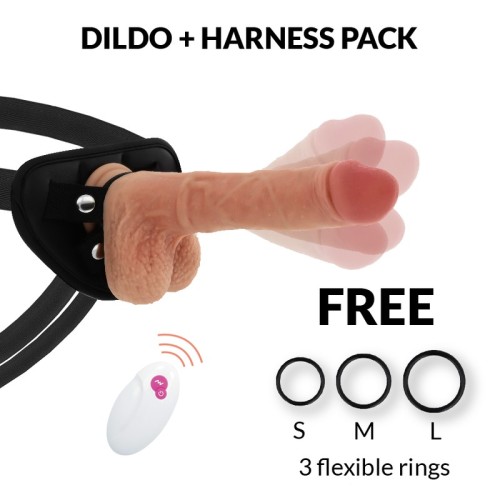 Mr. Rick Remote Control Silicone Harness for Dildos