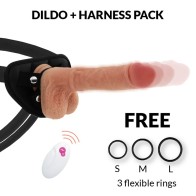 Huck Silicone Harness with Remote Control - Explore Together