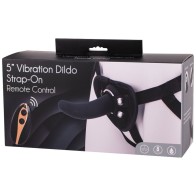 Strap On Harness with Vibrating Dildo 125 cm for Ultimate Pleasure