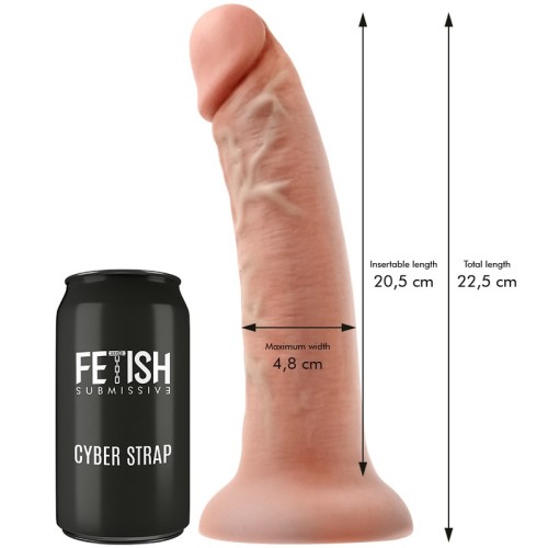 Harness with Remote Control Dildo - Fetish Cyberstrap