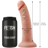 Cyber Strap Harness with Dildo and Remote Control
