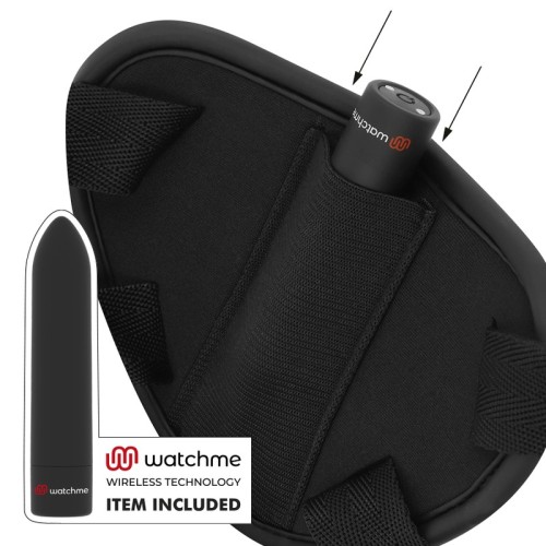 Cyber Strap Harness with Realistic Dildo and Vibration